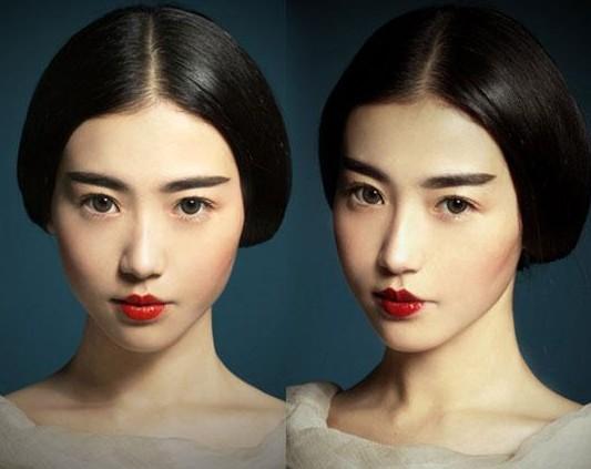 民间美人<em>张辛苑</em>南笙 <em>复古</em>妆容东方韵味- 中国日