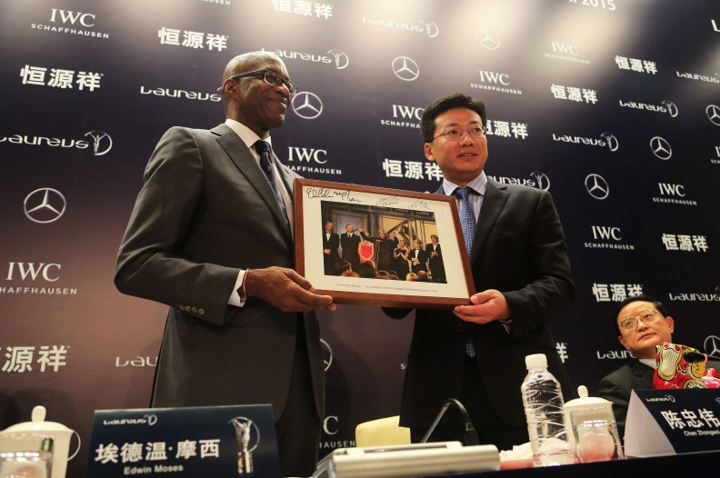2015年劳伦斯世界体育奖颁奖典礼将在上海举