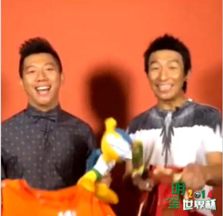 莫文蔚支持德国队送球衣 四爷力顶意大利