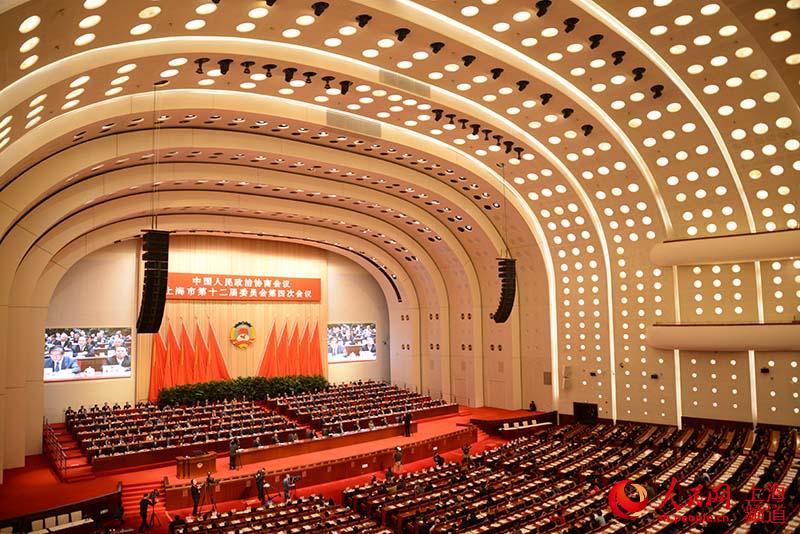 政协上海市第十二届委员会第四次会议胜利闭幕