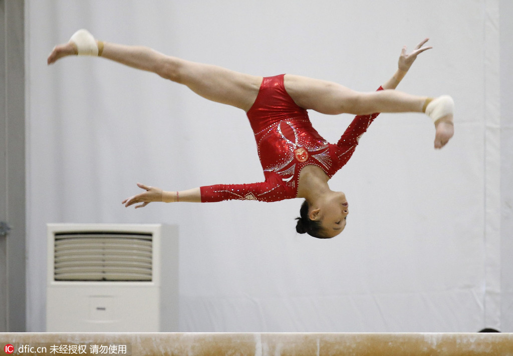 016里约奥运会前瞻:范忆琳领衔中国女子体操队