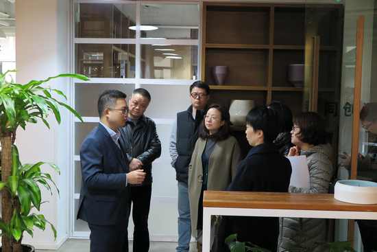 市专家评估组到长宁开展创业型城区创建期终评估实地走访