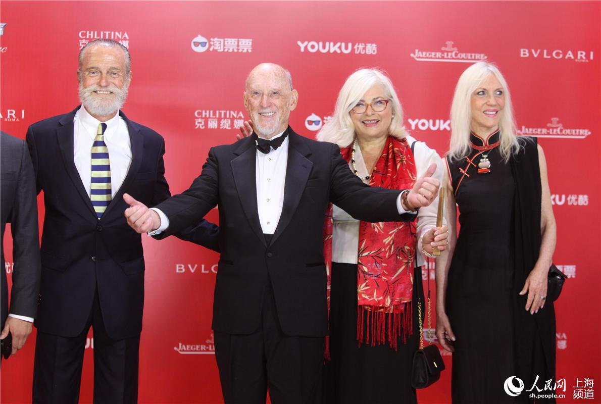 2018上海国际电影节开幕 杰森斯坦森牵手李冰