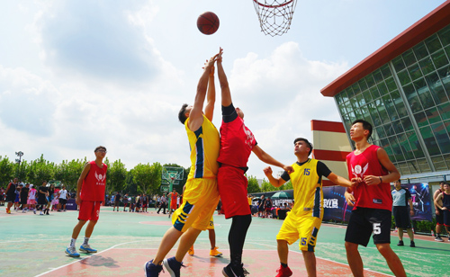 2018年上海市民篮球节张江杯3V3篮球赛开赛