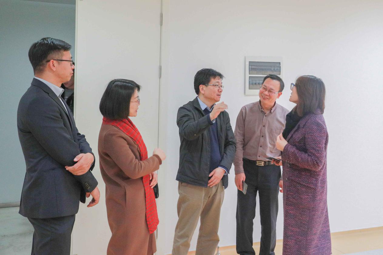上海市科委陆敏总工赴闵行区调研