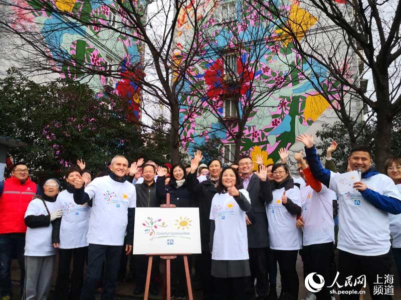 上海鬧市區新增一個打卡點，巨幅壁畫揭開神秘面紗【4】