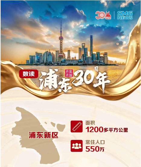 数读浦东丨一图纵览浦东开发开放30年