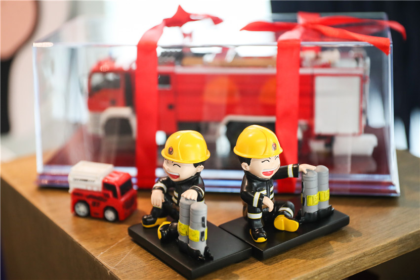 消防安全宣傳季發揚紅色傳統 滬上首家主題消防站來了 海沙爾攝