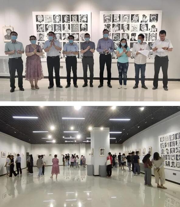 教育| 喀什大学举办庆祝建党一百周年学生美术作品展