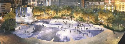 世紀廣場更新改造后效果圖