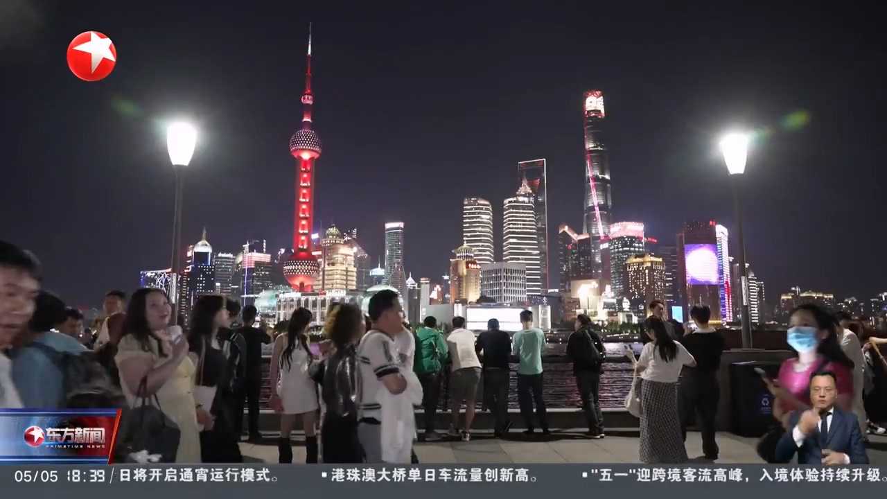 上海“五一”接待游客1650.06万人次