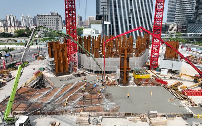 “未來浦西第一高樓”躍出地面 將進入地上主體施工階段