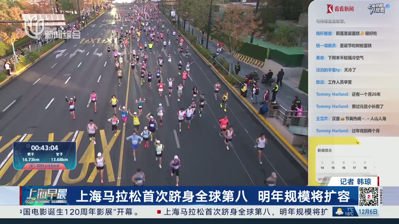 上海马拉松明年规模将扩容
