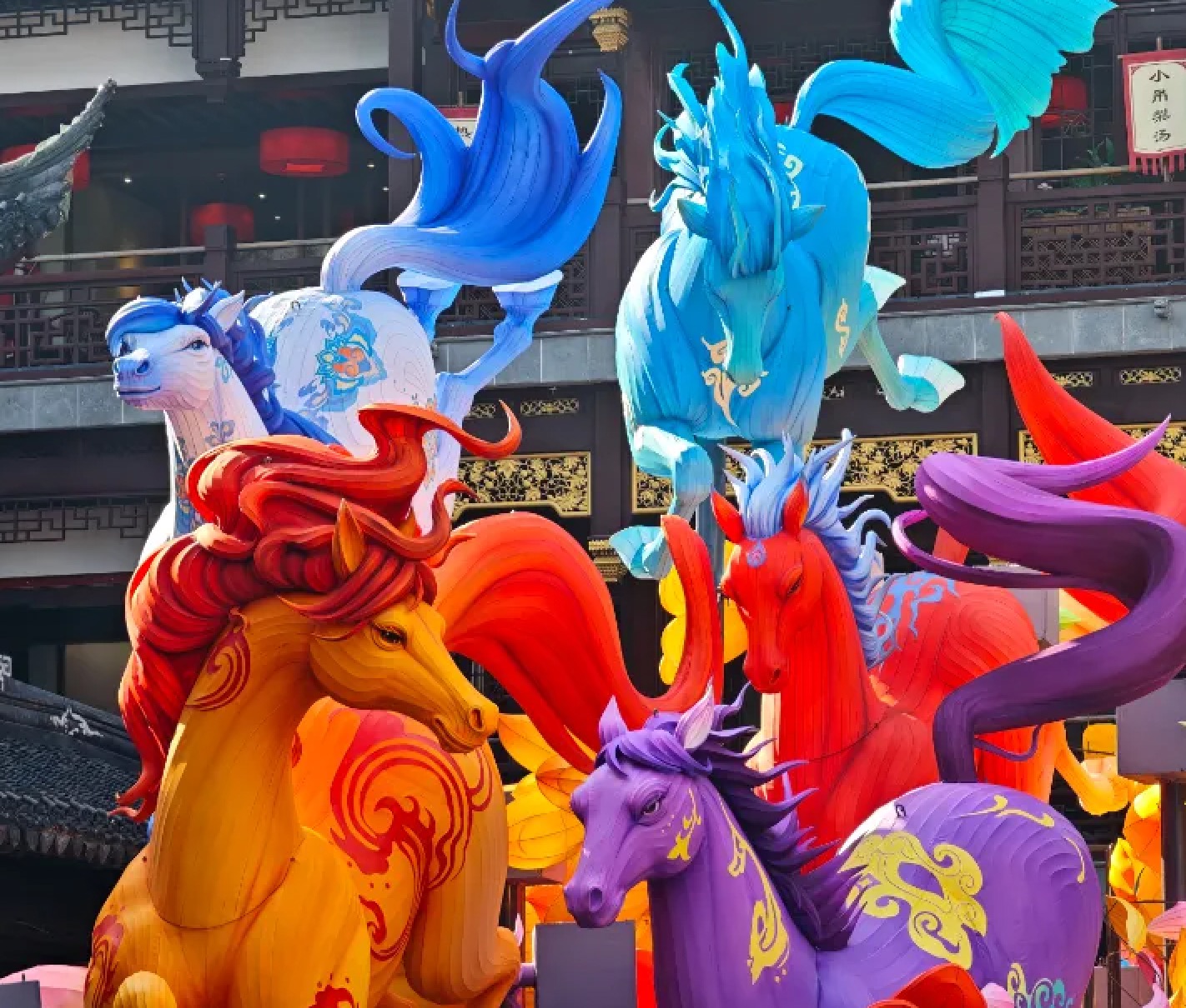 2026上海豫园灯会于1月26日璀璨亮灯/