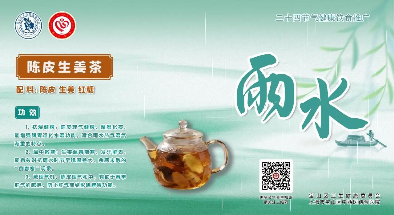 【健康四季•舌尖上的节气】雨水膳谱：疏肝健脾・祛湿防寒【4】