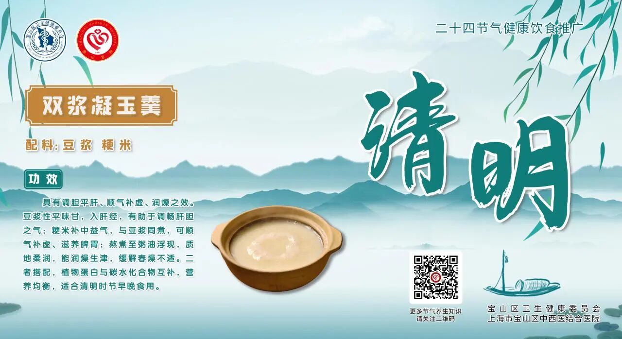 【健康四季•舌尖上的节气】清明膳谱：健脾祛湿・润肺平肝【4】