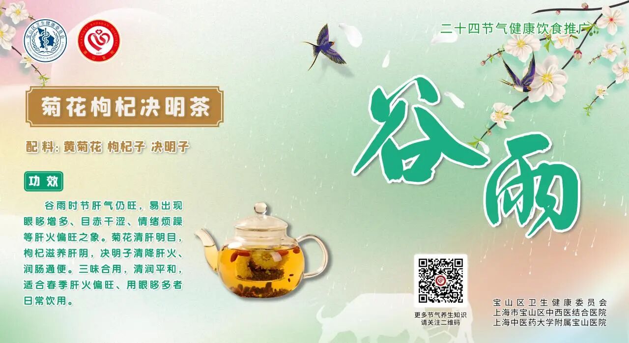 【健康四季•舌尖上的节气】谷雨膳谱：祛湿健脾・疏肝养阳【4】