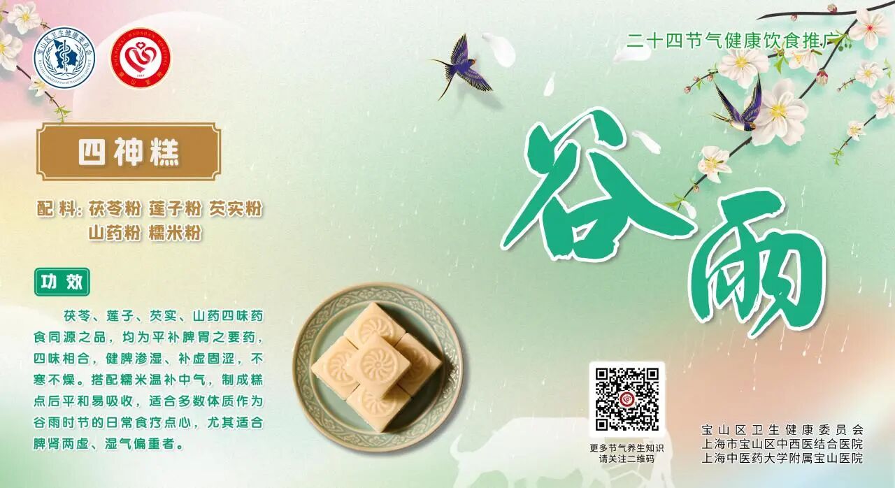 【健康四季•舌尖上的节气】谷雨膳谱：祛湿健脾・疏肝养阳【5】