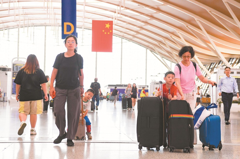 上海机场持续提升服务能级,为旅客带来更好的出行体验。 记者 张伊辰摄