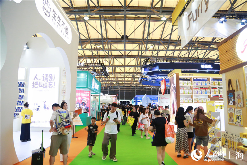 第28届亚洲宠物展览会在上海新国际博览中心启幕