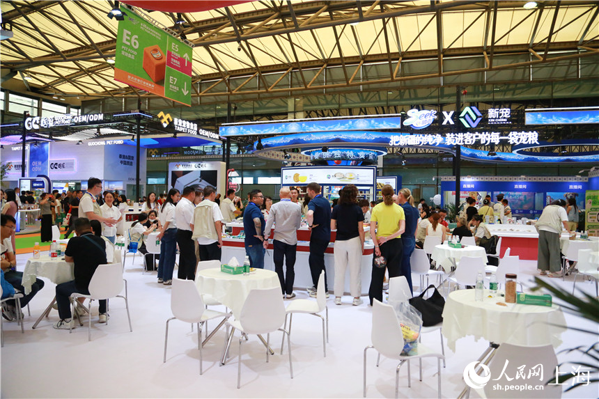 第28届亚洲宠物展览会在上海新国际博览中心启幕