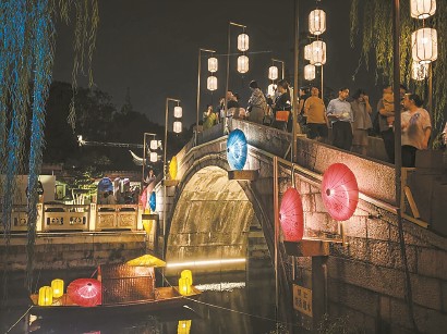 上海国际光影节奉贤分会场设在南桥镇古华公园。 均 受访方供图