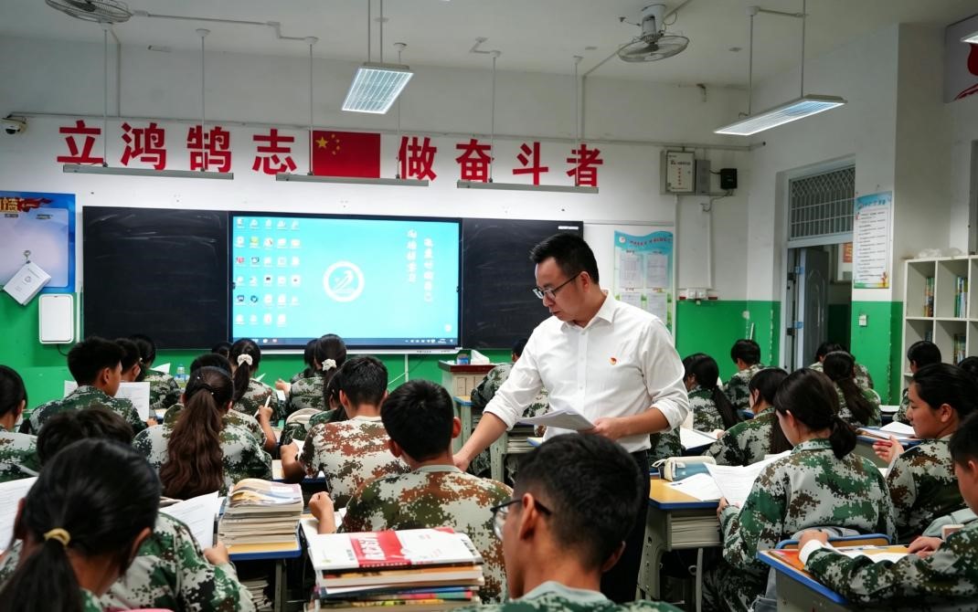 罗加宝授课中。受访者供图