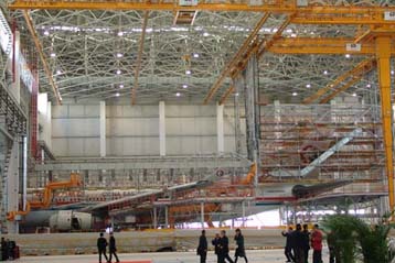 科技宇航公司浦东机场新建机库正式启用