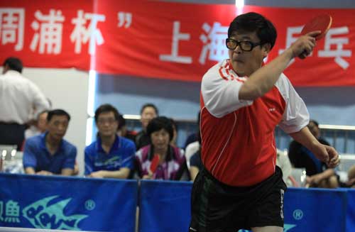周浦杯 上海市乒乓裁判员混合团体乒乓赛开幕