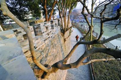 历450年沧桑 川沙古城墙迎客