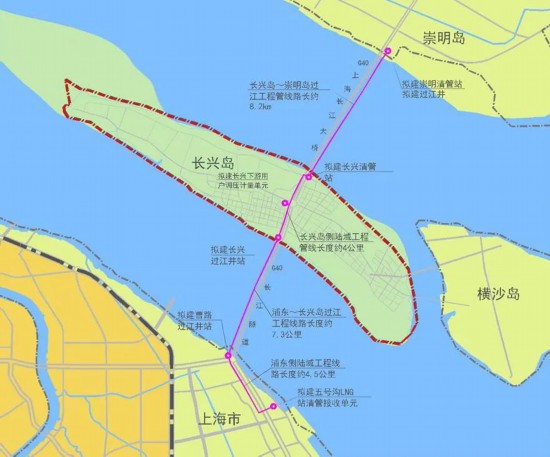 长兴岛即将实现管道输送天然气上海天然气主干管网LNG江底管道工程已全线贯通kaiyun网站(图3)