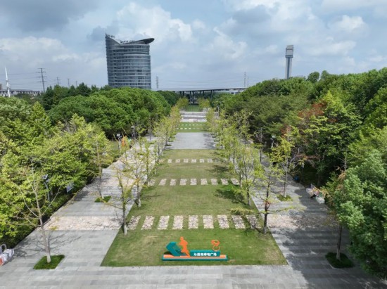 【香花桥街道】瞰香花：产城融合下的城市绿肺就在你家门口