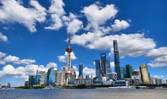 陆家嘴金融中心 张力摄